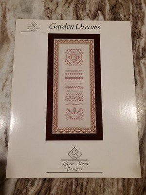 Lesa Steele Designs Cross Stitch Pattern Leaflet - Garden Dreams