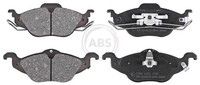 A.B.S. Bremsbelagsatz Scheibenbremse 37065 FüR Corsa Astra Opel Cc Chevrolet T98