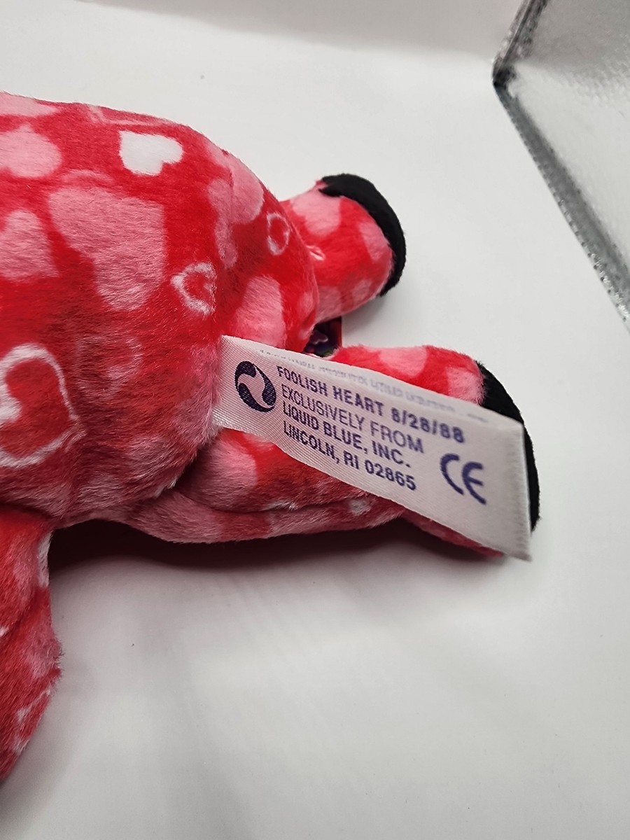 Vintage Grateful Dead Plush Bear “Foolish Heart” 8/28/88 Autzen