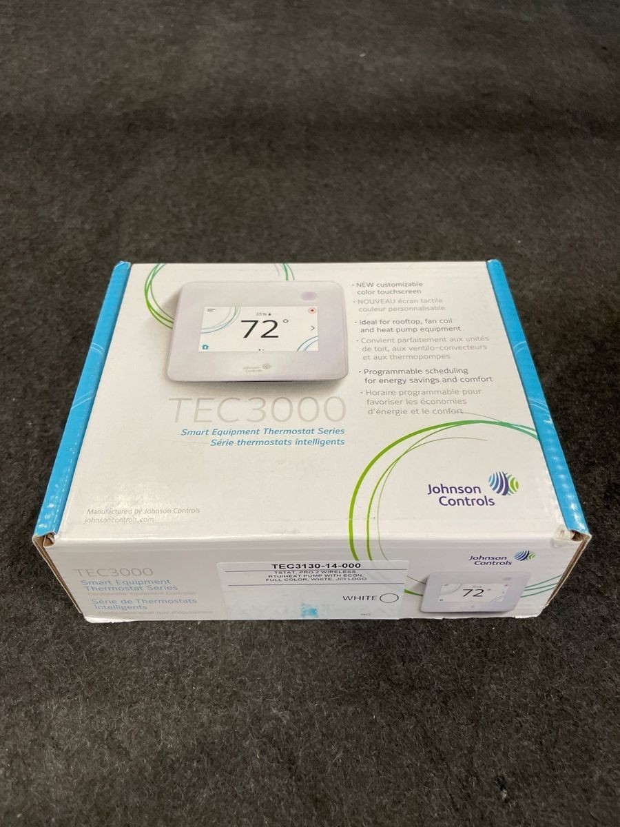 JOHNSON CONTROL TEC3000 Smart Equipment Thermostat TEC3130-14-000