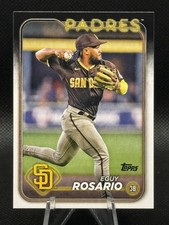 2024 Topps San Diego Padres SDP-16 Eguy Rosario San Diego Padres