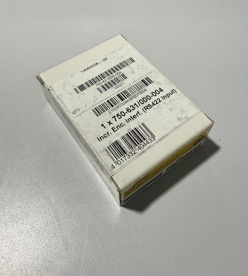 US SELLER Wago 750-631/000-004 Incremental Encoder Interface RS422 Input SEALED