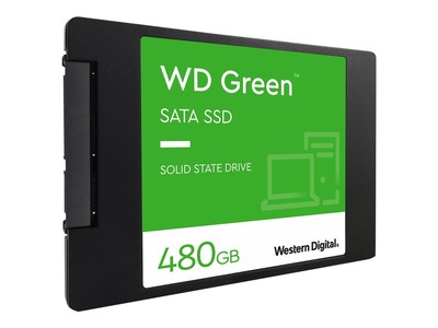 WD Green 480GB 2.5'' 545MB/s 6Gbps SATA III (6GB/s) 2.5'' WDS480G2G0A