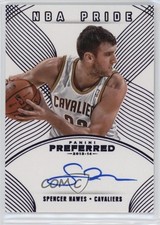 2013-14 Panini Preferred NBA Pride Purple 2/25 Spencer Hawes #441 Auto pu3