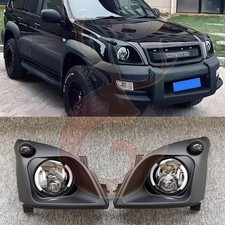 A Pair For Toyota Land Cruiser Prado Lc120 03-09 Led Front Headlight Assembly