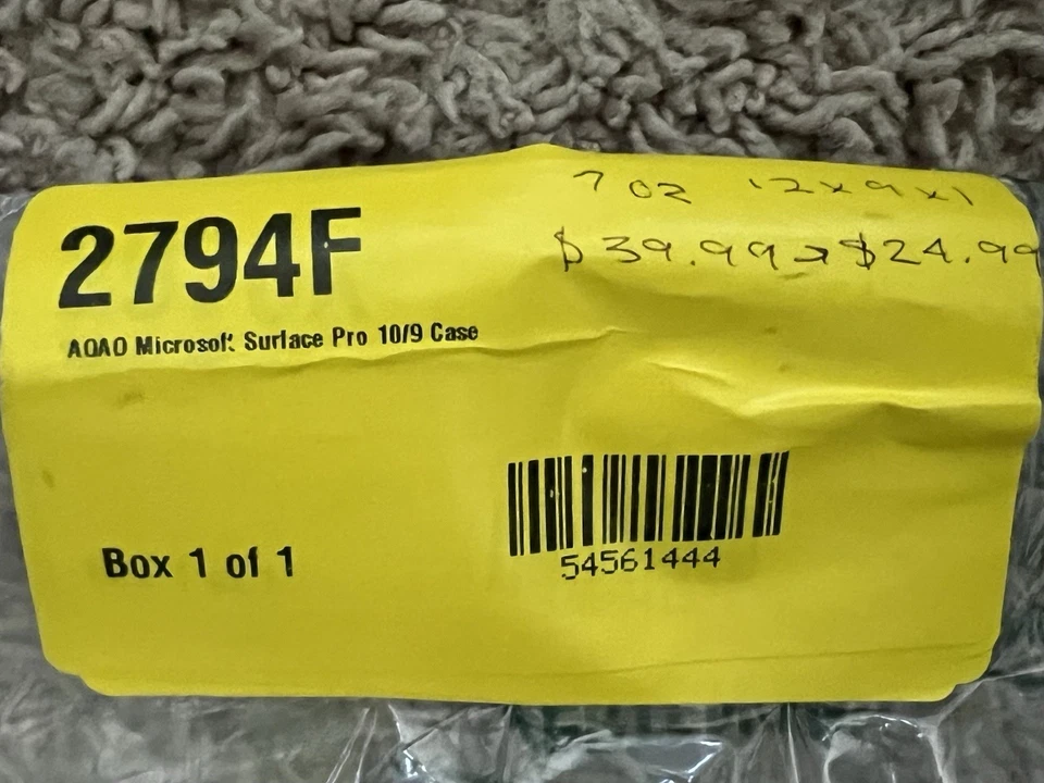 AOAO for Microsoft Surface Pro 11/10/9 Case with Shoulder Strap, Hand Strap, Sty - Image 3 of 3