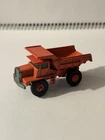 Vintage Matchbox Lesney Series No. 28 Orange Mack Dump Truck IN VG COND.
