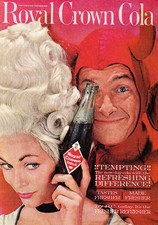 1961 Royal Crown Cola: Tempting, Refreshing Difference Vintage Print Ad