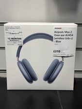 Apple AirPods Max 2 Blue (2026, H2 chip, USB-C) A3454 Boxed with Smart Case