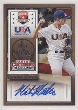 2015 Panini Contenders USA Baseball Ticket Mark Mathias #36 Auto lu0
