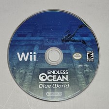 Endless Ocean: Blue World (Nintendo Wii, 2010) TESTED - EX DISC ONLY