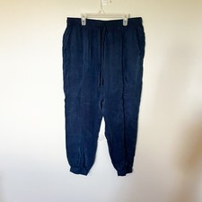 Johnny Was Alice CroppedJogger blue Pants size medium