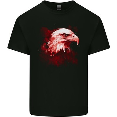 Eagle Kopf Aquarell Kinder T-Shirt