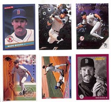 Wade Boggs 6 Card Lot Boston/NY Donruss 1986, Metal 96, Leaf, Topps MLB Baseball