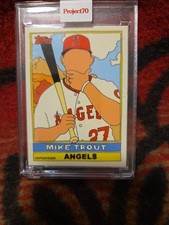 2021-22 Topps Project70 Mike Trout #27 by Fucci
