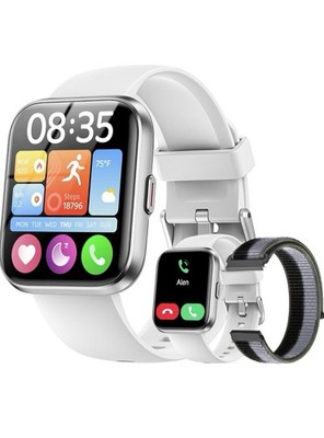 Smart Watch 1.85'' Fitness Tracker Heart Rate Sleep Blood Oxygen Bluetooth