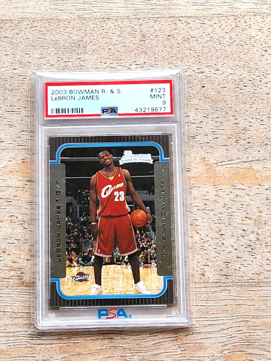 Bowman LeBron James Basketball Rookie Sports Trading Cards for