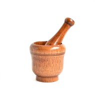 HolzmöRser Und StößEl-Set, MöRser Und StößEl Aus , HolzmöRser, StößEl, 8431