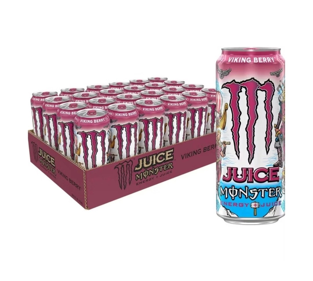Monster - Energy - Juice Viking Berry - 24 latas de 0,5 L
