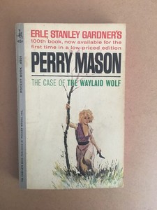 Pocket Books Perry Mason The Case of The Waylaid Wolf Paperback Book
