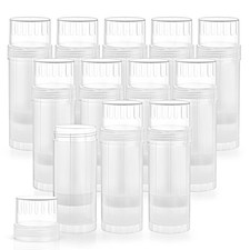12 Pcs 60ml/2oz Empty Deodorant Containers Twist Up Plastic Deodoran
