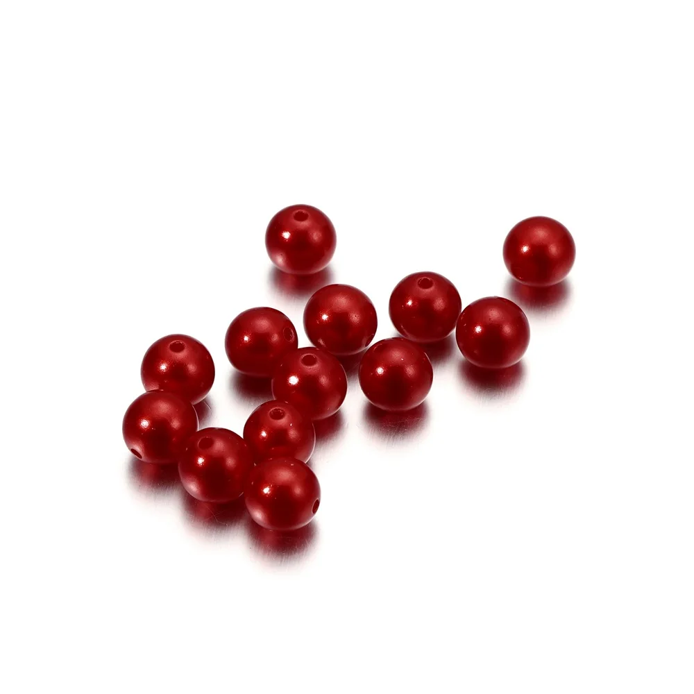 Beige Acrylic Imitation Pearl Beads for DIY Jewelry - 10-1000 Pcs| 3-20mm