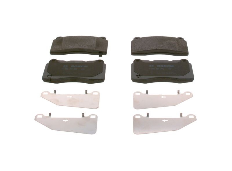 Plaquettes de frein BOSCH 0986494395 pour Cadillac et châssis 13329562