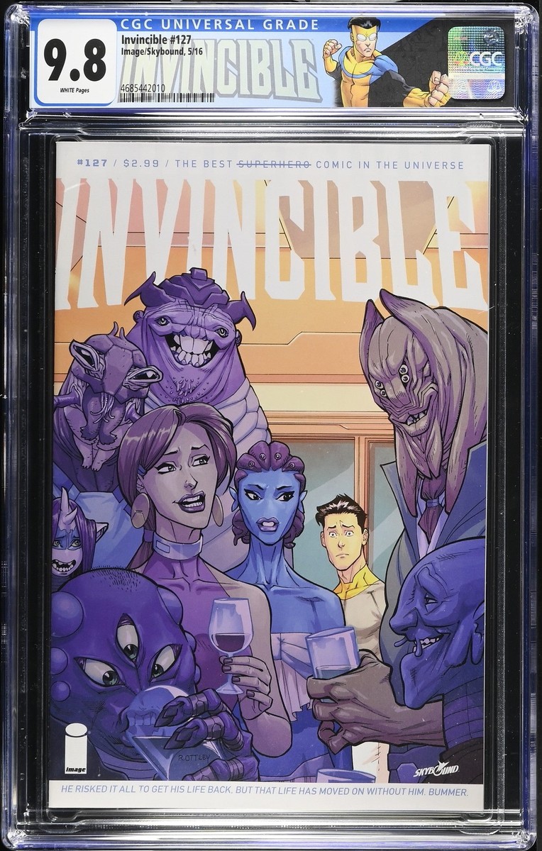 Invincible #127 CGC 9.8 (2016) 1st Printing 1st Oliver & Haluma's