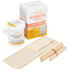 Microwave Wax Kit - All Purpose Honee Soft Wax Hair Removal Kit for Face Body,