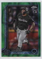 2025 Topps Chrome Update Green Lava Refractor 1/99 Agustin Ramirez #USC200 1l2l
