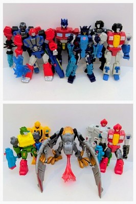 Transformers Hero Mashers Huge Lot Of Action Figures & Accessories 