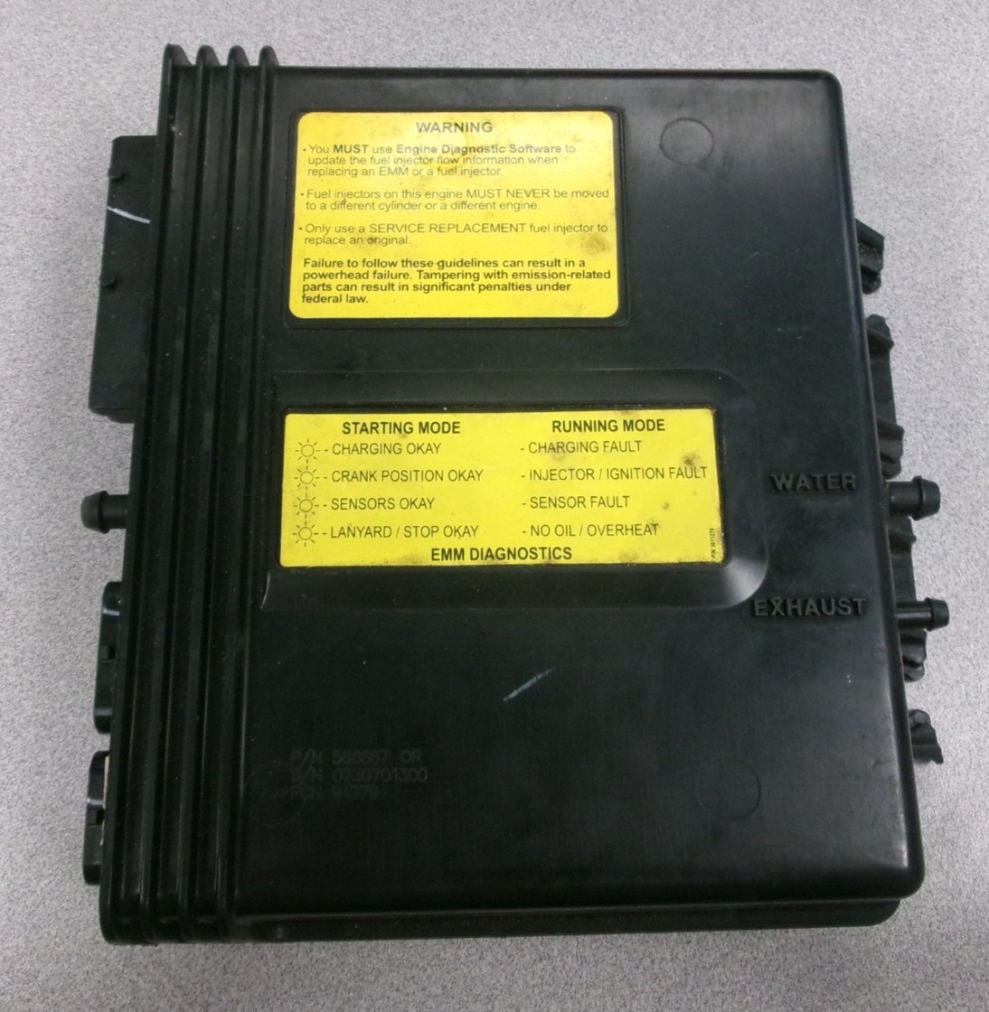 Rebuilt 115Hp Etec V4 EMM # 586867