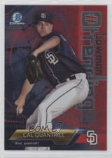 2018 Bowman #Bowman Trending Red Refractor 2/5 Cal Quantrill ##-CQ 03j5
