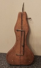 Antique/Vintage 1881 William Ross Hand-Held Rug Hooking Shuttle Tool