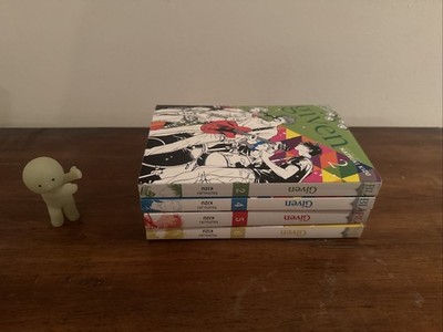 Given Manga Volumes 2, 4, 5, & 6 By Natsuki Kizu