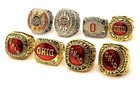 NCAA / Ohio State Buckeyes Championship Rings Set / 8 Rings