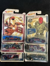 Hot Wheels Lot Walmart Exclusive Marvel Avengers Complete Set Of 6 2018