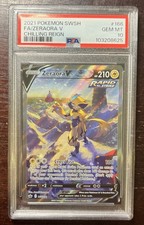 2021 Pokemon Chilling Reign ZERAORA V Alt Full Art #166 PSA 10 GEM MT Ultra Rare on eBay