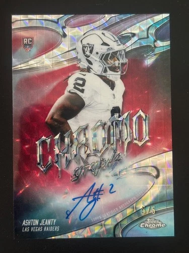 2025 Topps Chrome Ashton Jeanty Base (RAW)