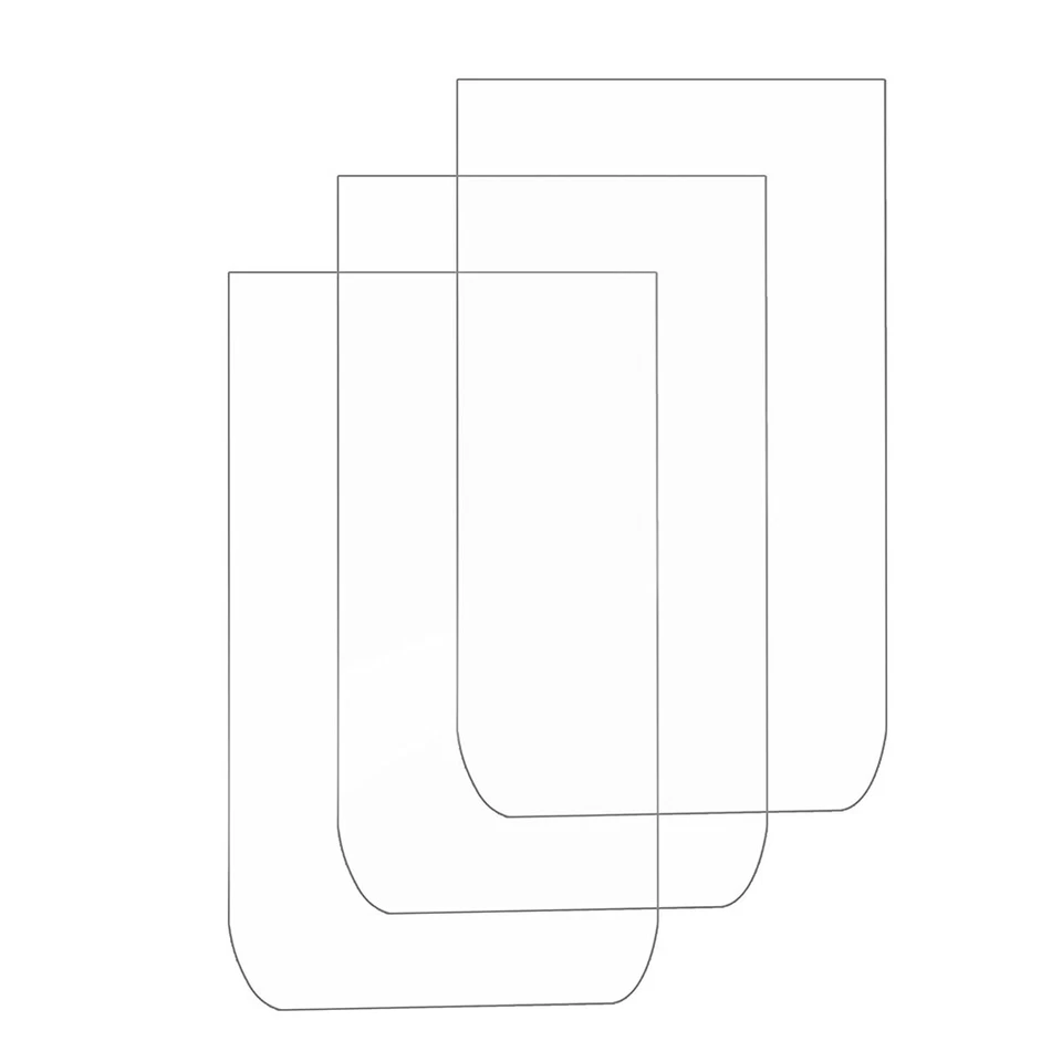 3-Teiliges -Displayschutzfolie, Kratzfest, Transparent, für  Alpha200i Hand1398