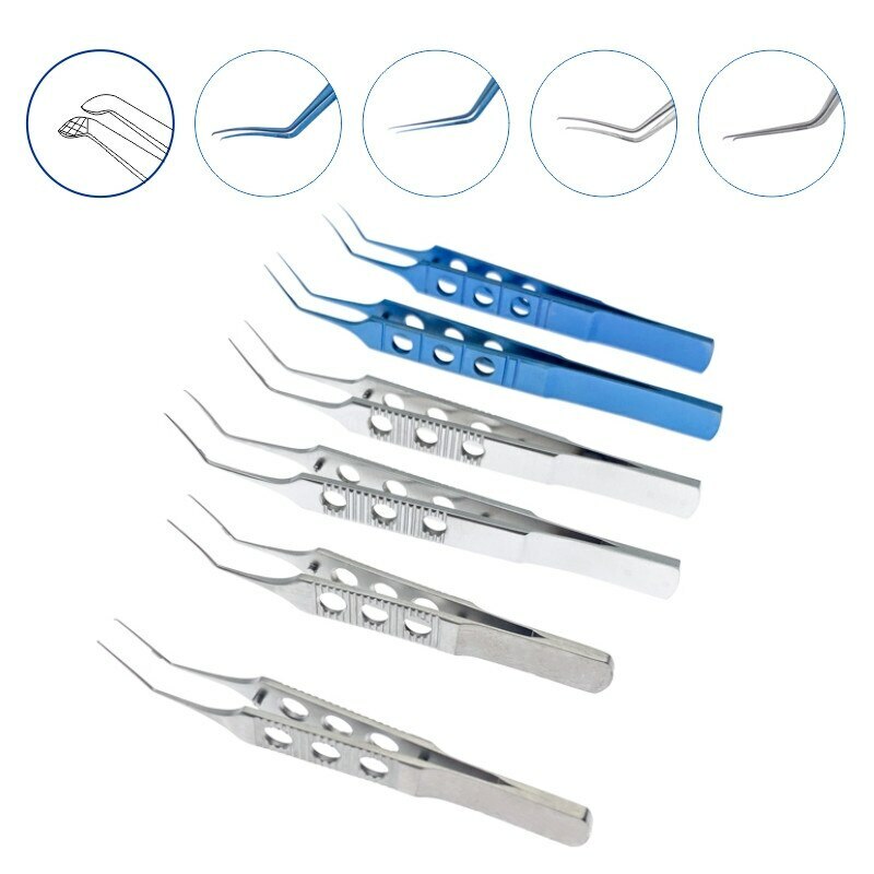 Capsulorhexis Forceps Titanium Ophthalmic Forceps Surgical Instruments Tools