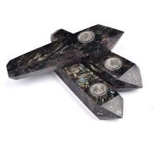 Natural Flash Fireworks Quartz Crystal Point Sticks Stone Obelisk Treatment Pipe