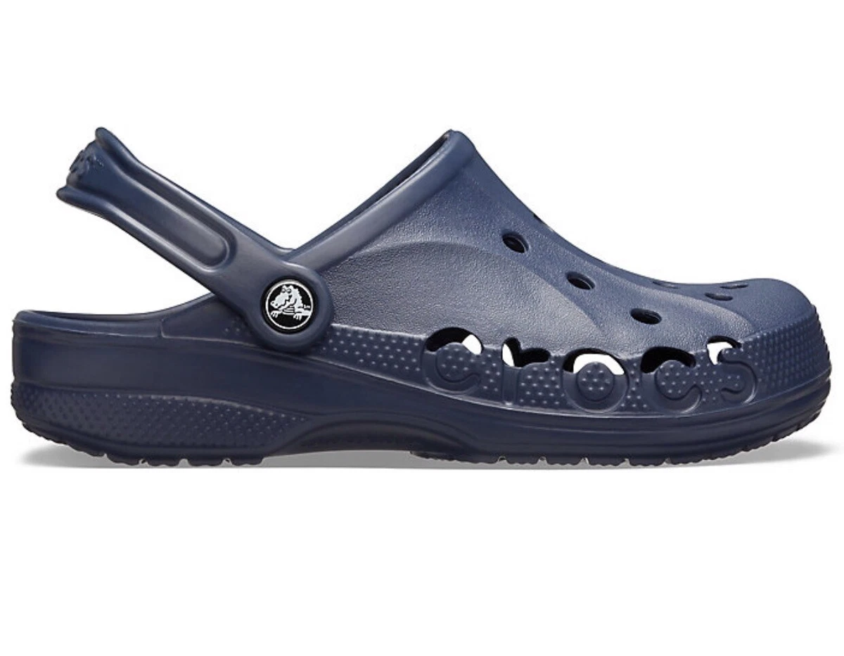 Crocs Baya Clogs Mens UK Size 10 Navy Colour BNIP eBay