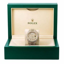 Rolex Day-Date 40 228238 Yellow Gold Iced Out Pavé Diamond Dial President 5