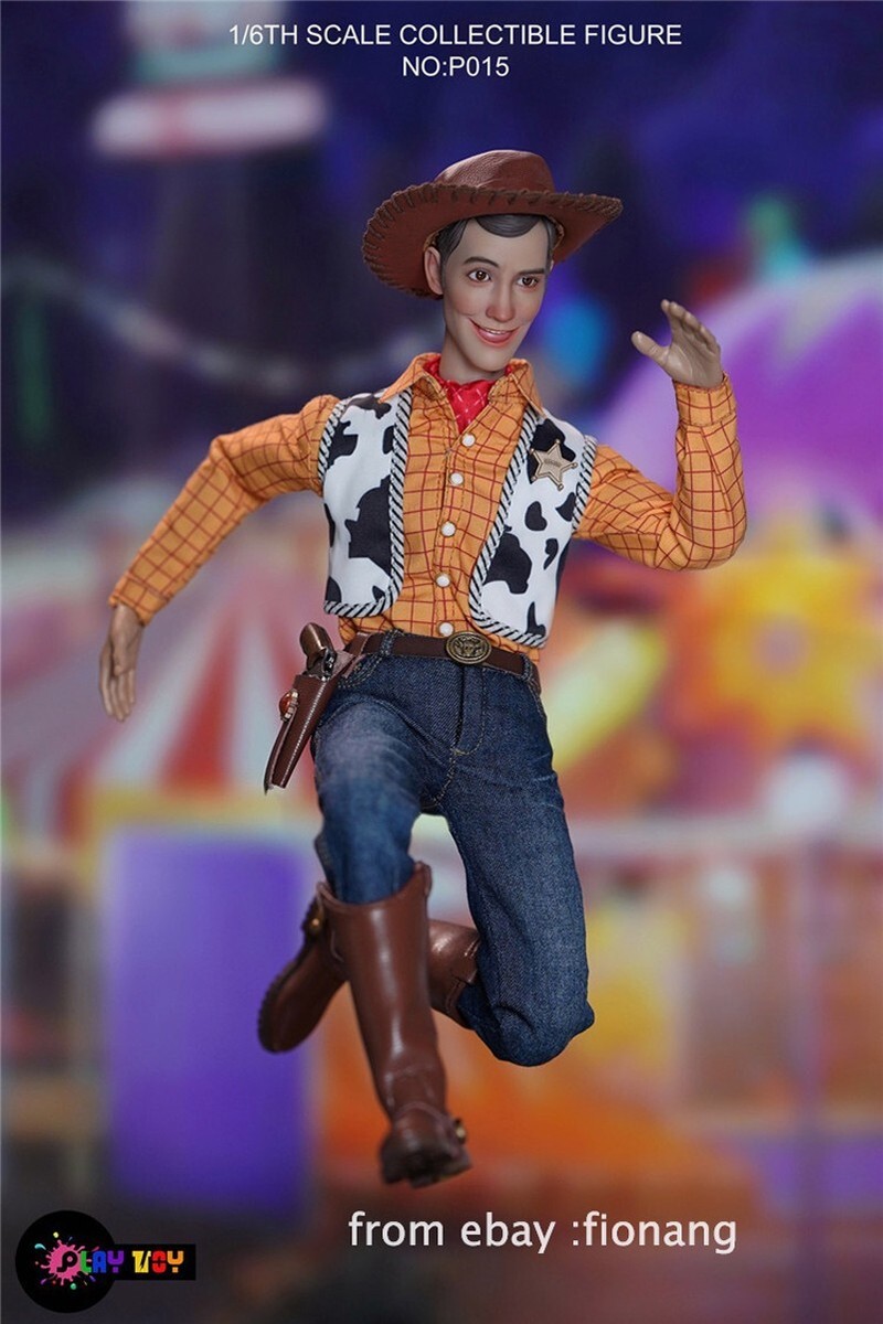PLAY TOY 1/6 Soldier Happy Cowboy P015 Movable Doll Model | eBay
