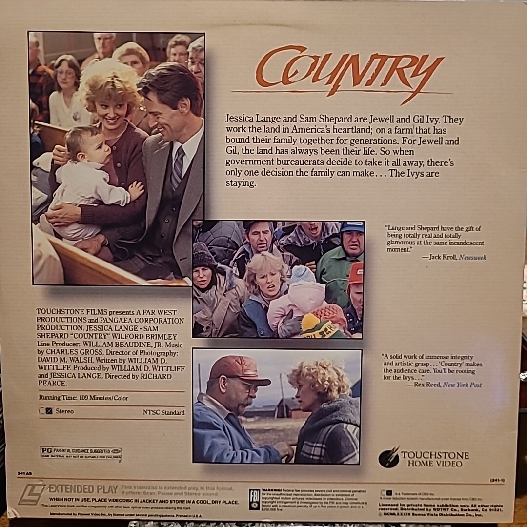その他 Country [Blu-ray] [Import] Jessica Lange, Sam Shepard Amazon.com: Country [Blu-ray] : Jessica Lange, Sam Shepard