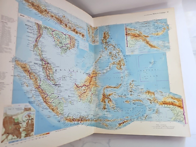 Britannica World Atlas International Hardcover 1966 | eBay