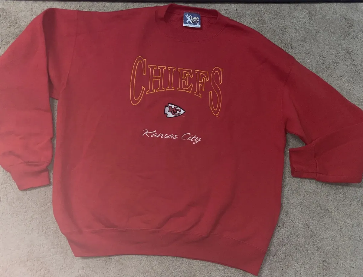 chiefs crewneck sweatshirt vintage