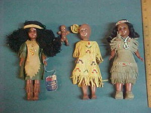 native indian dolls