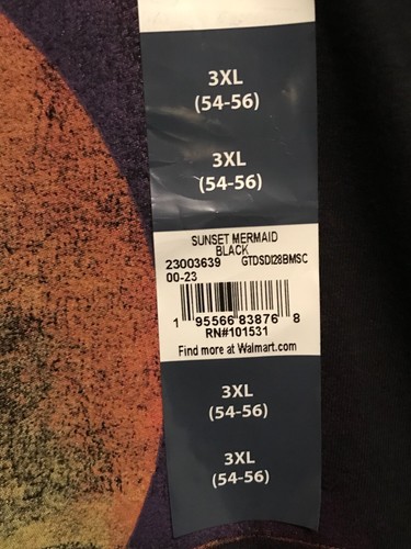 Disney Men's The Little Mermaid Sunset Silhouette Distressed T-Shirt - 第 7/10 張圖片